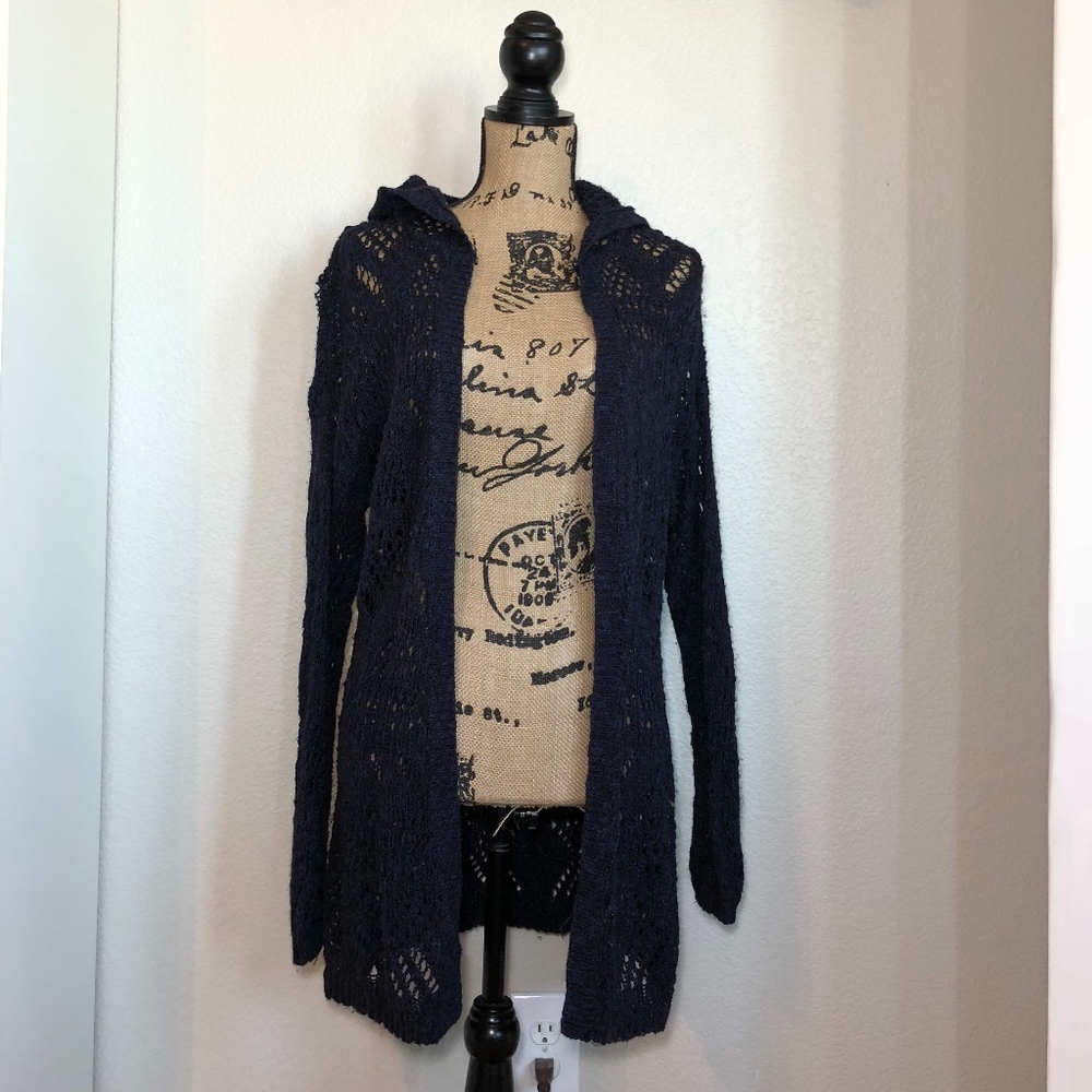 Navy Blue Cardigan